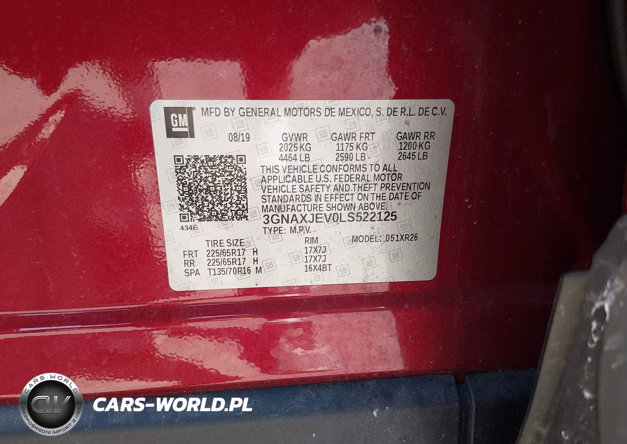 2020 Chevrolet Equinox Fwd 2Fl VIN:3GNAXJEV0LS522125 - 9