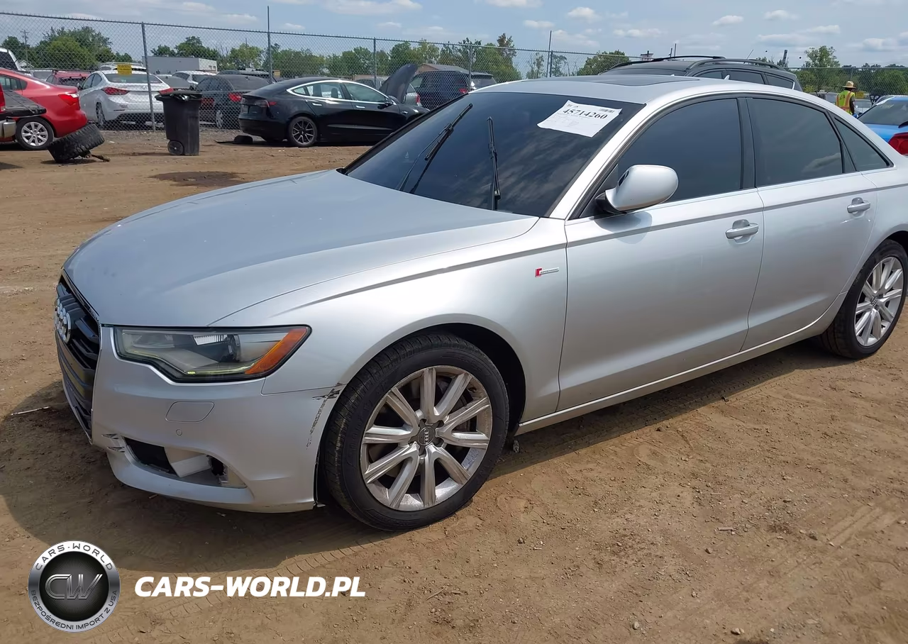 2013 Audi A6 3.0T Premium VIN:WAUGGAFC5DN067376 - 2