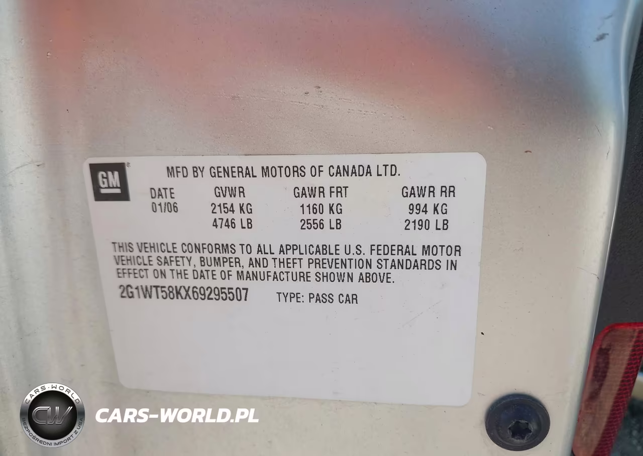 2006 Chevrolet Impala Lt VIN:2G1WT58KX69295507 - 9