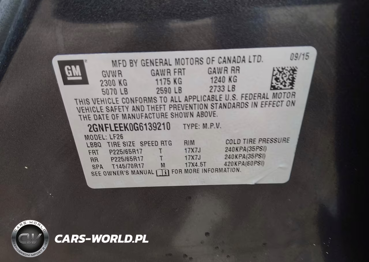 2016 Chevrolet Equinox Ls VIN:2GNFLEEK0G6139210 - 9