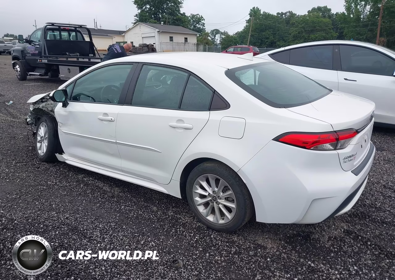 2021 Toyota Corolla Le VIN:5YFVPMAE4MP237038 - 3