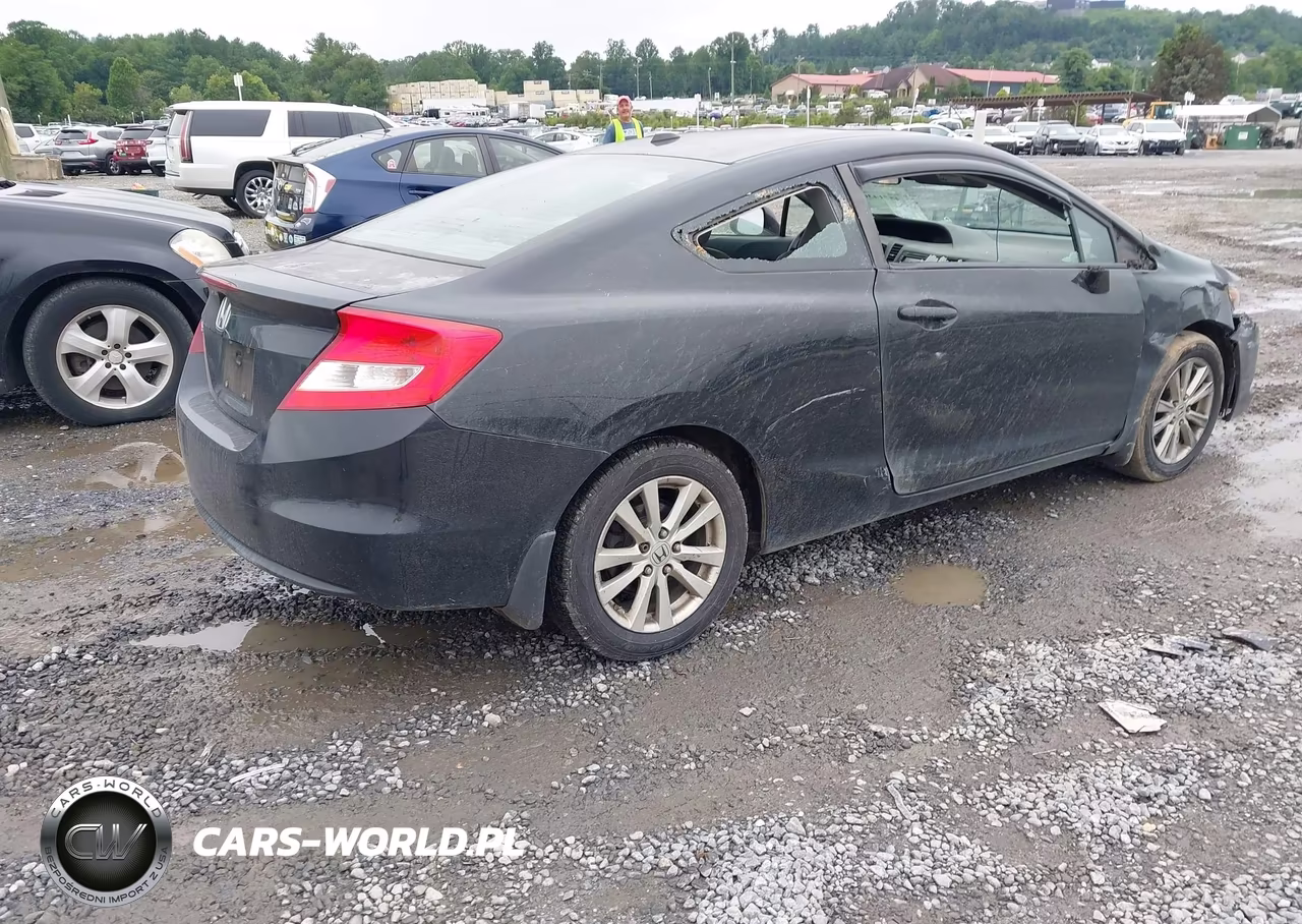 2012 Honda Civic Ex-L VIN:2HGFG3B12CH521526 - 4