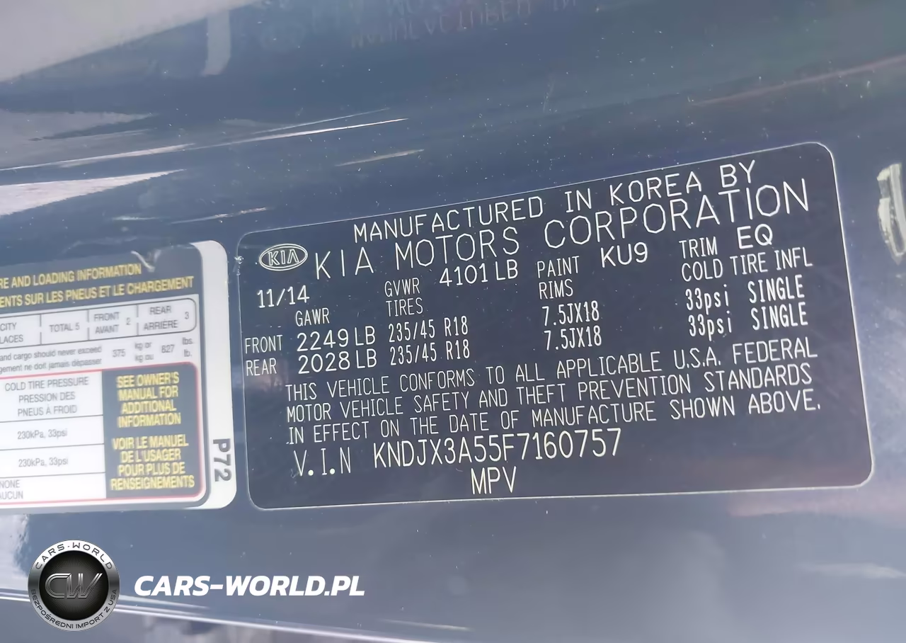 2015 Kia Soul ! VIN:KNDJX3A55F7160757 - 9