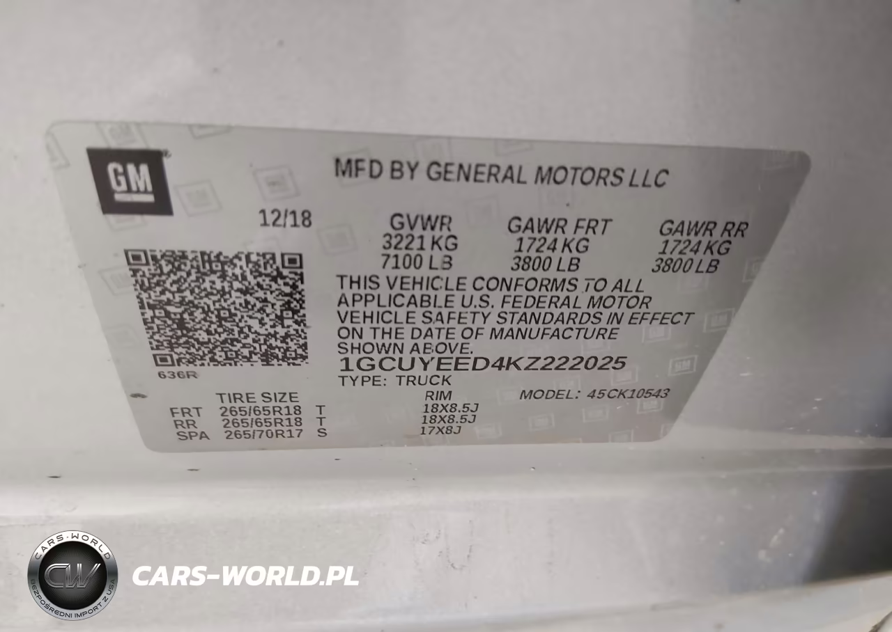 2019 Chevrolet Silverado 1500 Rst VIN:1GCUYEED4KZ222025 - 9