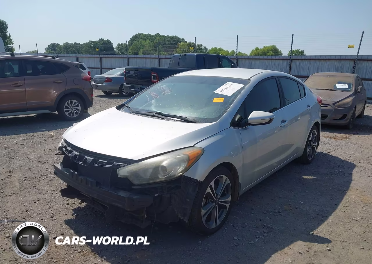 2015 Kia Forte Ex VIN:KNAFX4A86F5356110 - 2