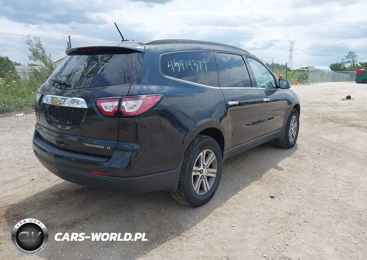 2015 Chevrolet Traverse Lt VIN:1GNKVHKD7FJ226216 - 4