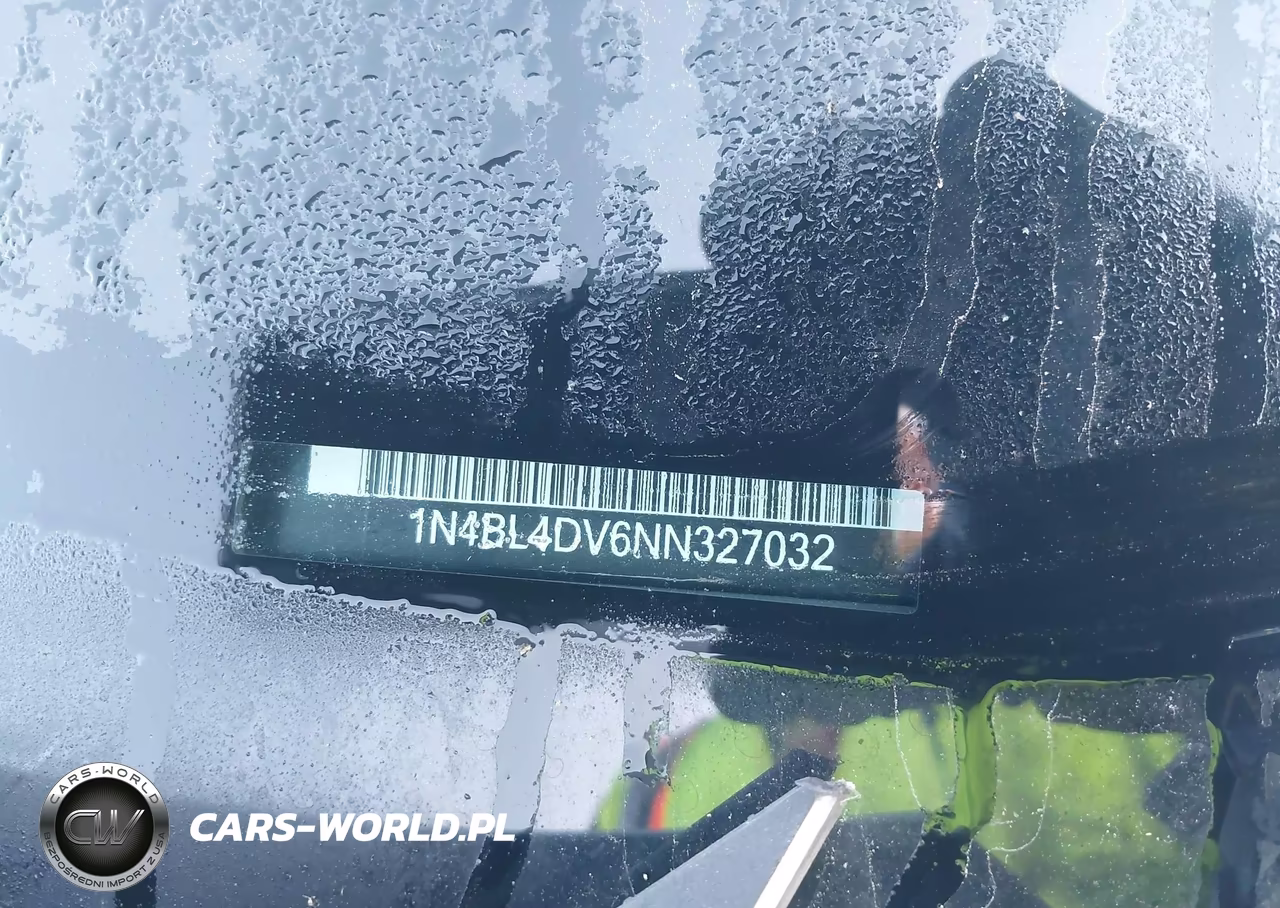 2022 Nissan Altima Sv Fwd VIN:1N4BL4DV6NN327032 - 18