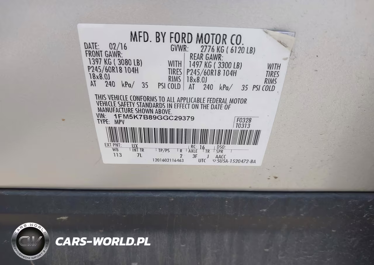 2016 Ford Explorer VIN:1FM5K7B89GGC29379 - 9