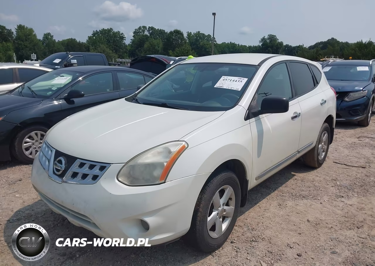 2012 Nissan Rogue S VIN:JN8AS5MT6CW260134 - 2