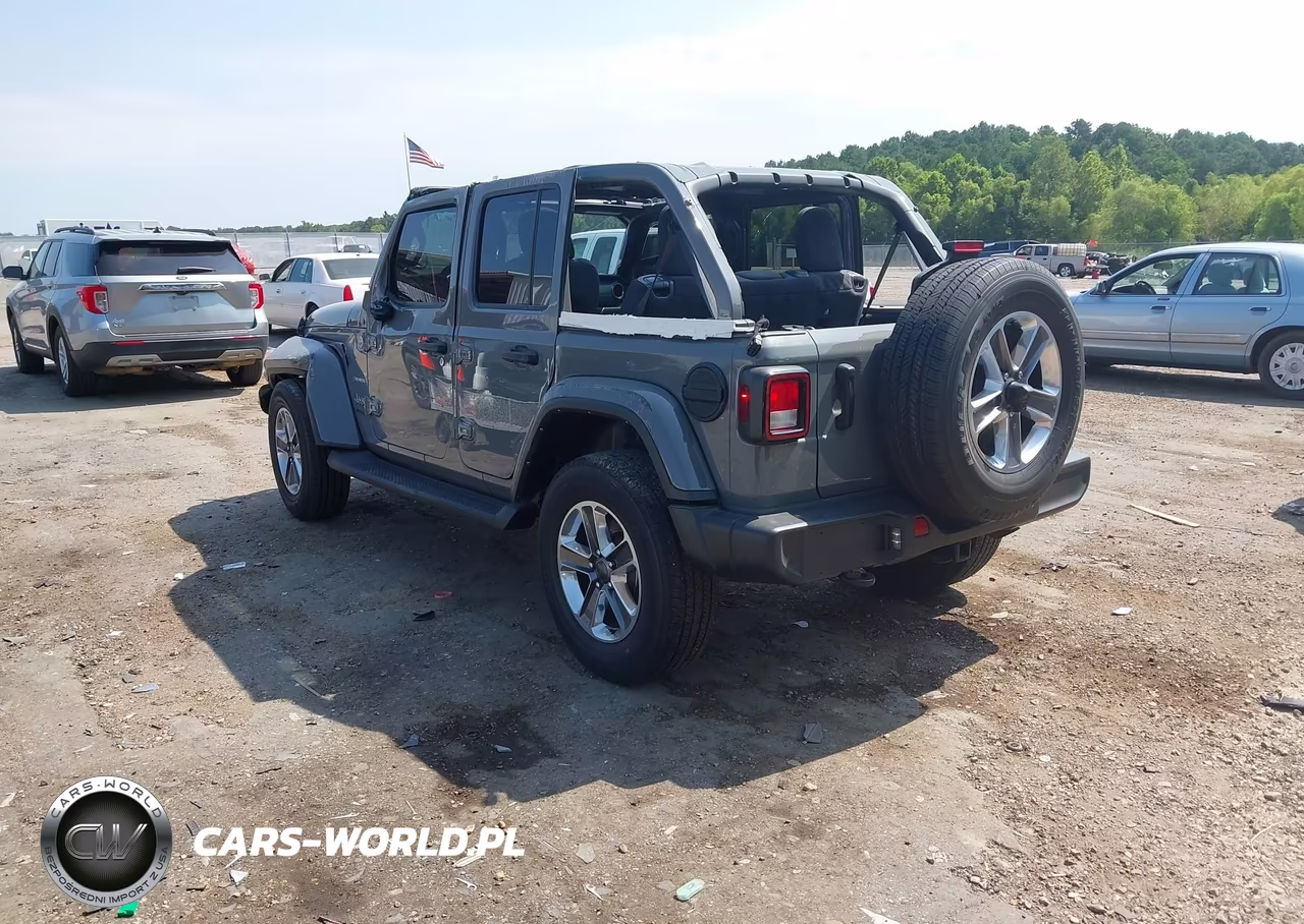 2021 Jeep Wrangler Unlimited Sahara VIN:1C4HJXEN6MW812127 - 3
