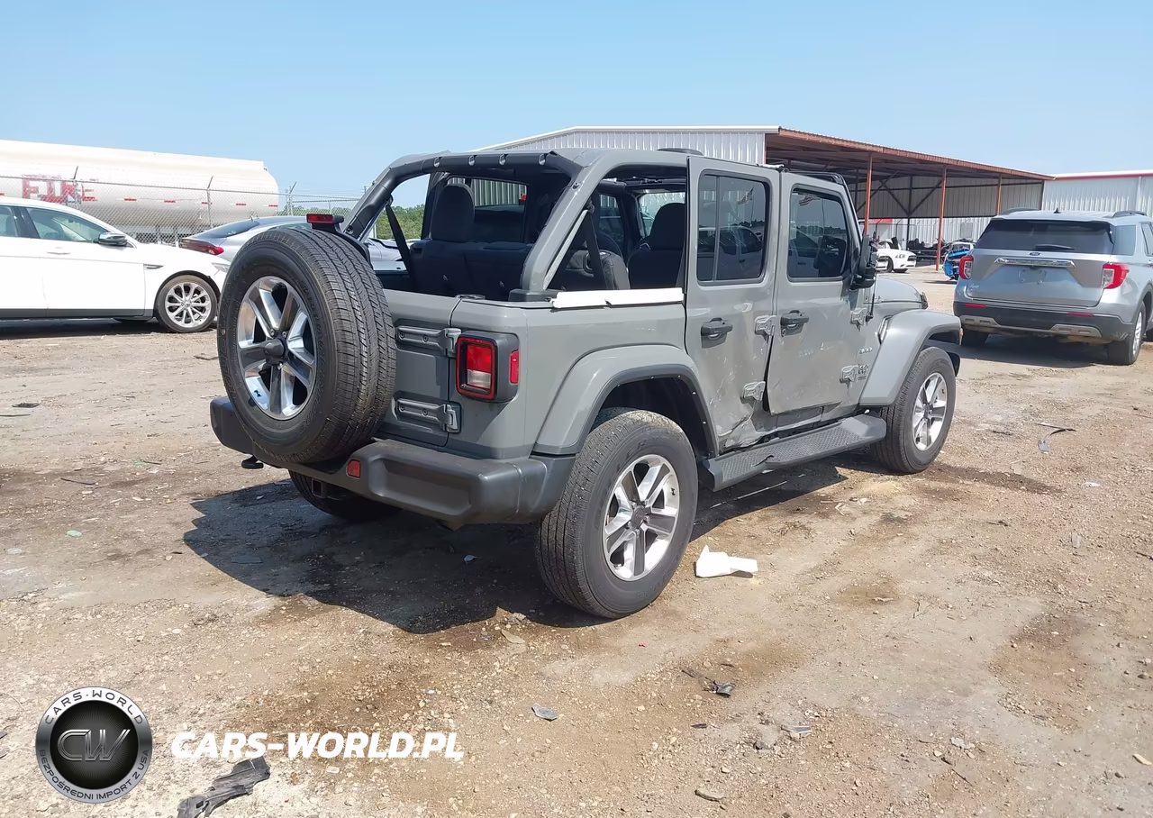 2021 Jeep Wrangler Unlimited Sahara VIN:1C4HJXEN6MW812127 - 4