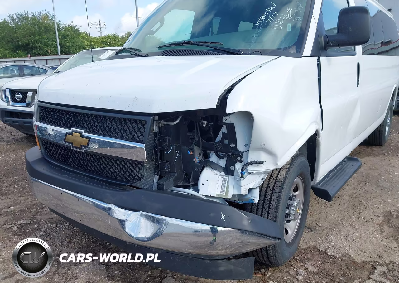 2025 Chevrolet Express Passenger Rwd 3500 Extended Wheelbase Lt VIN:1GAZGPFPXS1277115 - 6