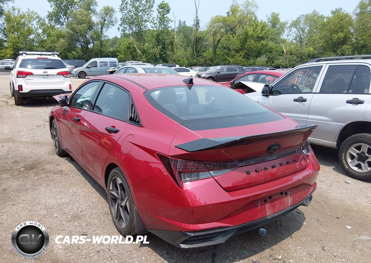 2023 Hyundai Elantra Limited VIN:KMHLP4AG7PU493914 - 3