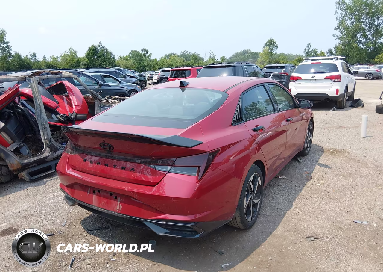 2023 Hyundai Elantra Limited VIN:KMHLP4AG7PU493914 - 4