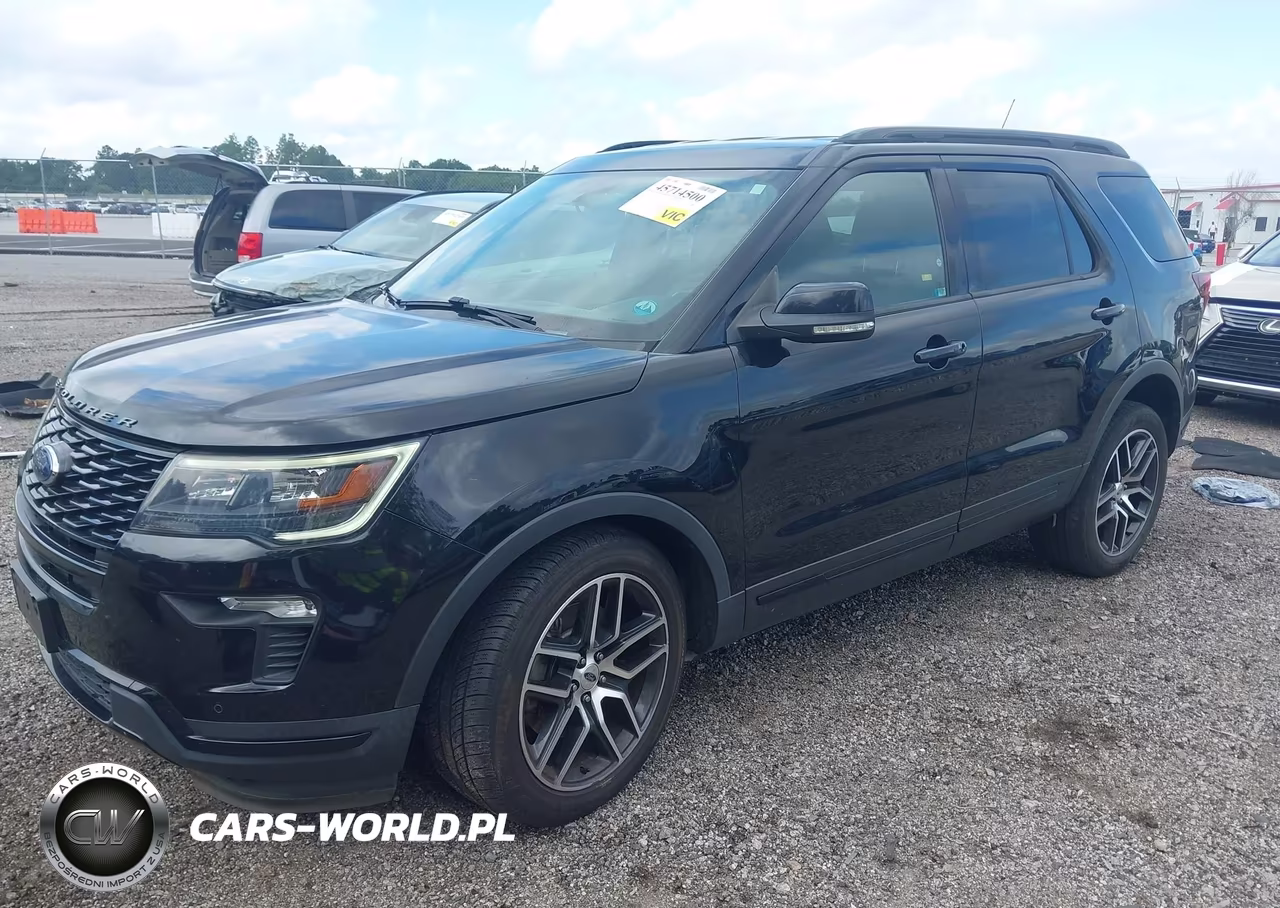 2019 Ford Explorer Sport VIN:1FM5K8GT0KGA77844 - 2