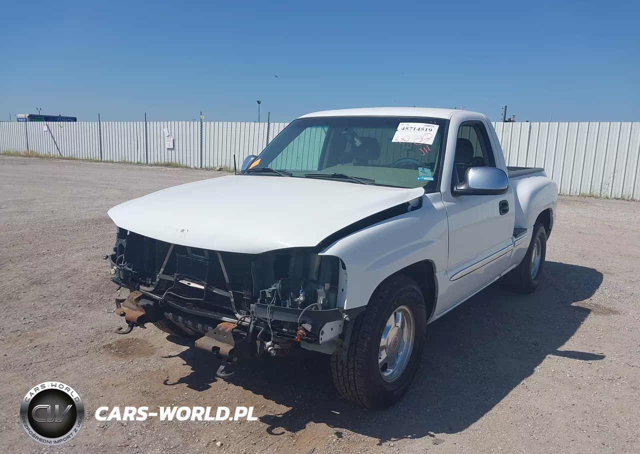 2002 GMC Sierra 1500 Sle VIN:1GTEC14V52Z195648 - 2