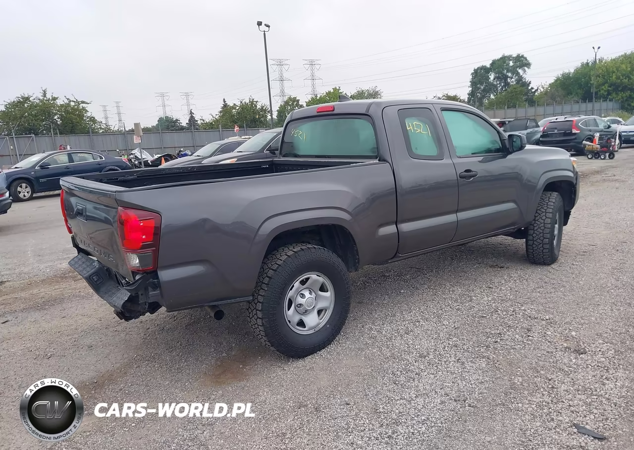 2018 Toyota Tacoma Sr VIN:5TFSX5EN7JX062851 - 4