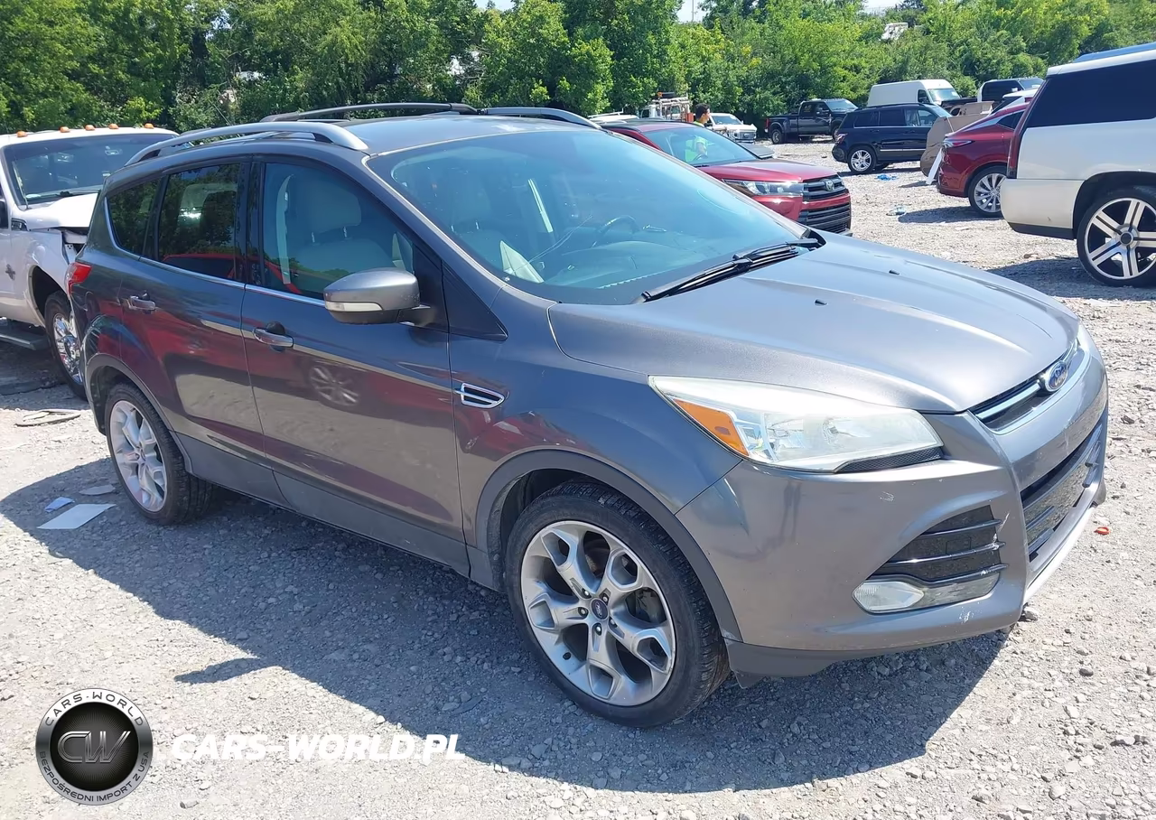 2014 Ford Escape Titanium VIN:1FMCU0JX2EUA73623 - 1