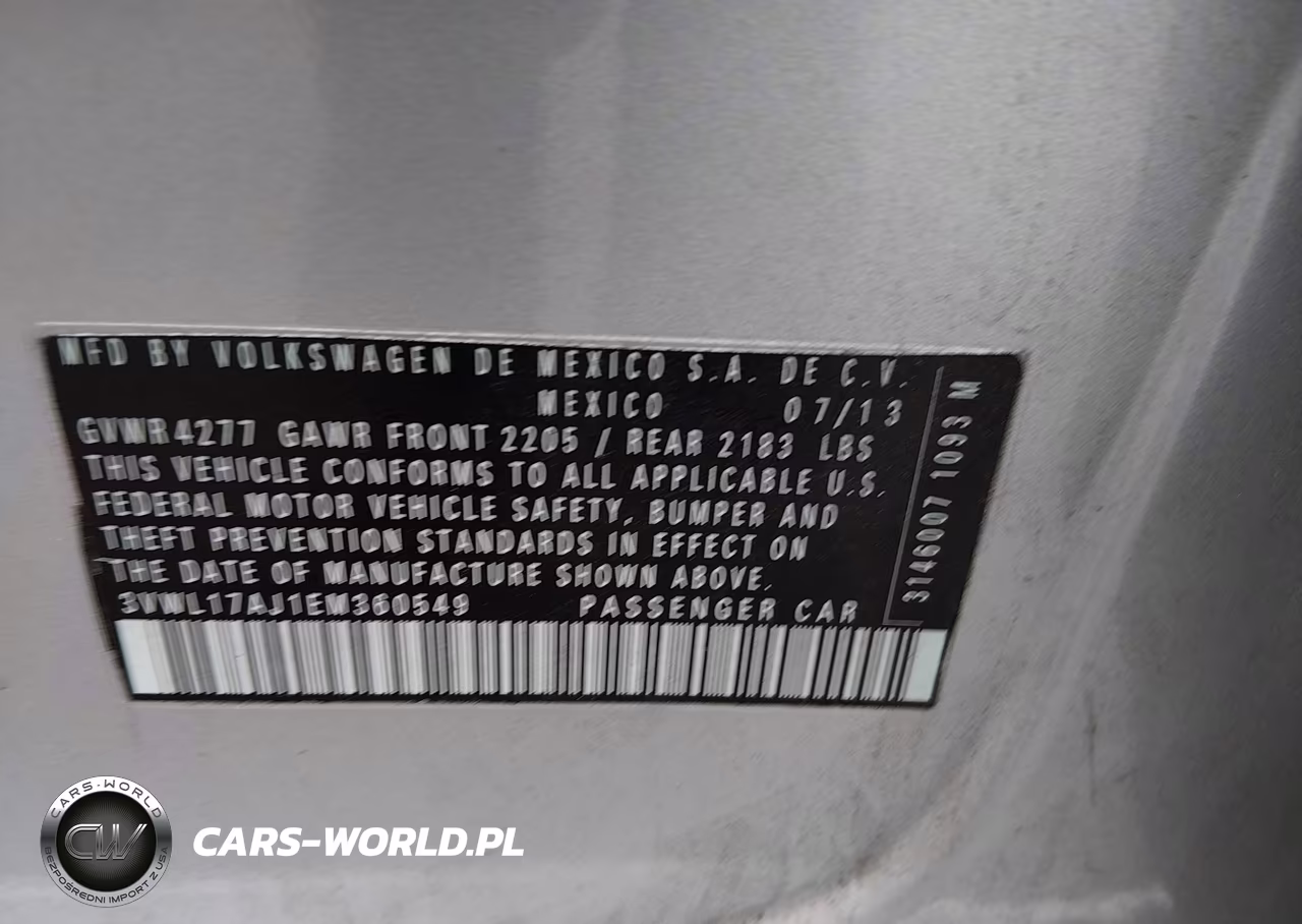 2014 Volkswagen Jetta 1.8T Sel VIN:3VWL17AJ1EM360549 - 9