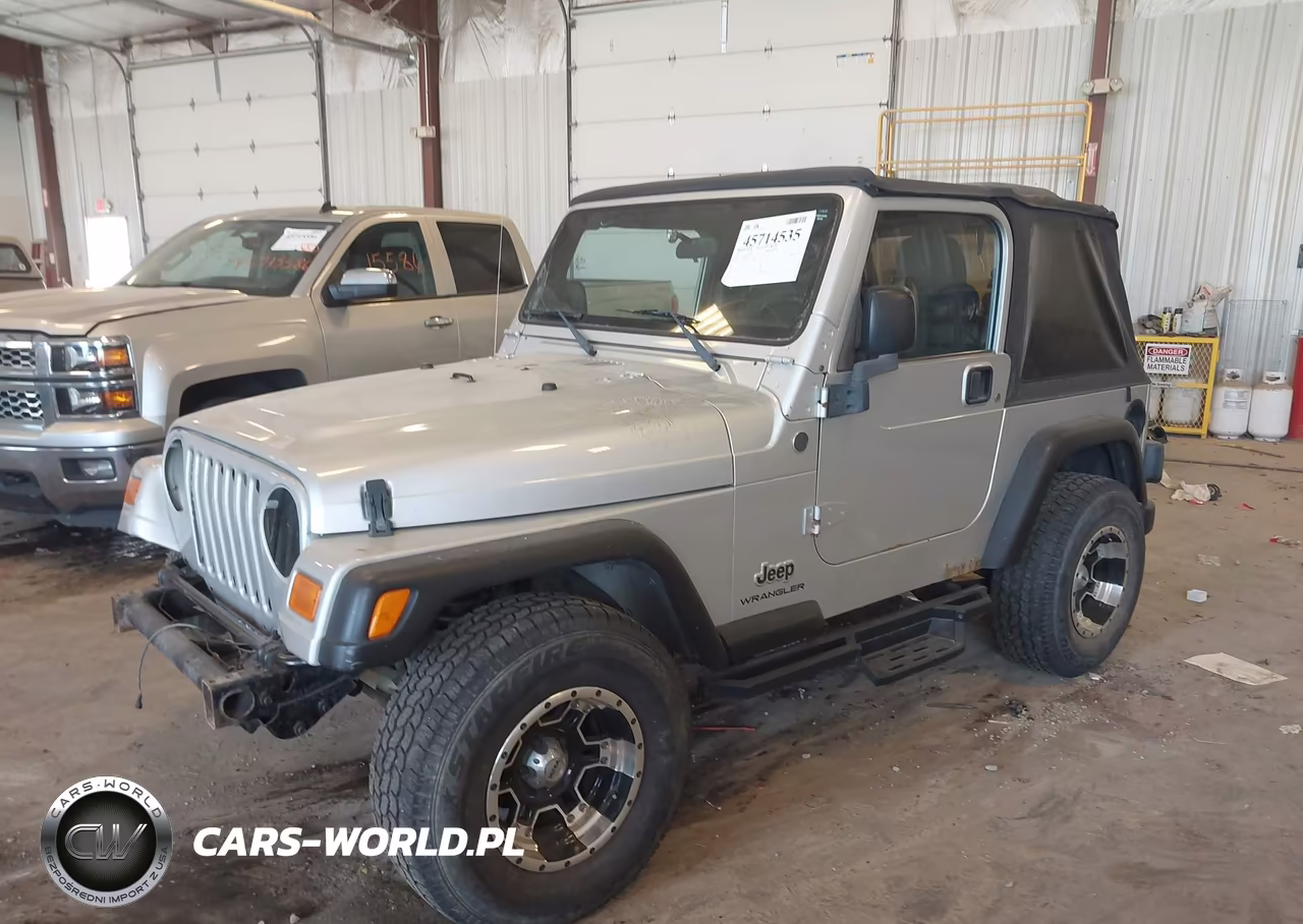 2005 Jeep Wrangler Se VIN:1J4FA29S85P321316 - 2