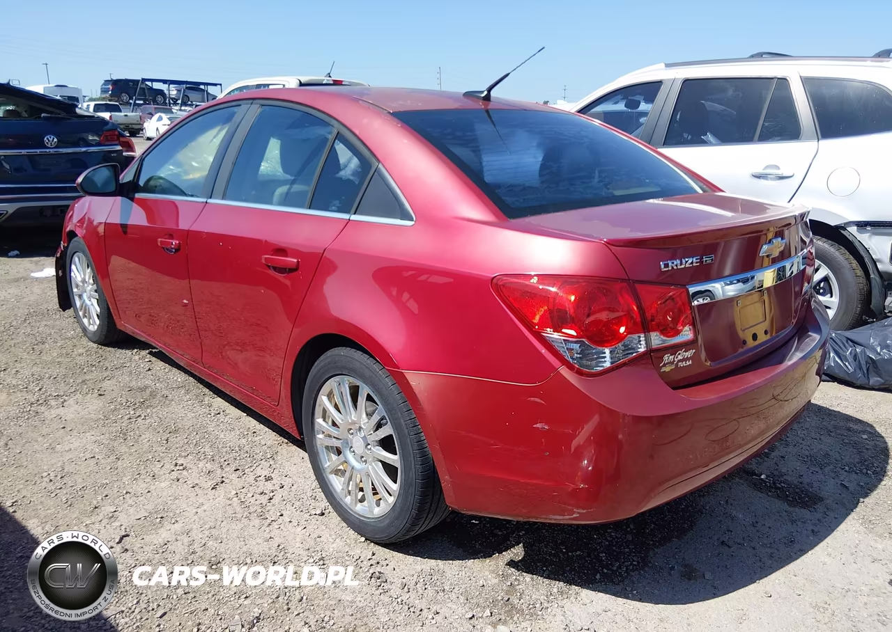 2013 Chevrolet Cruze Eco Auto VIN:1G1PH5SB7D7184233 - 3