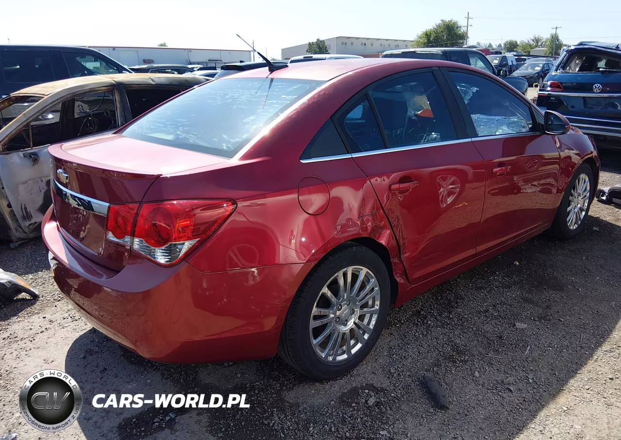 2013 Chevrolet Cruze Eco Auto VIN:1G1PH5SB7D7184233 - 4