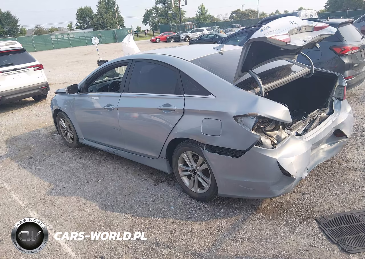 2014 Hyundai Sonata Gls VIN:5NPEB4ACXEH900849 - 3