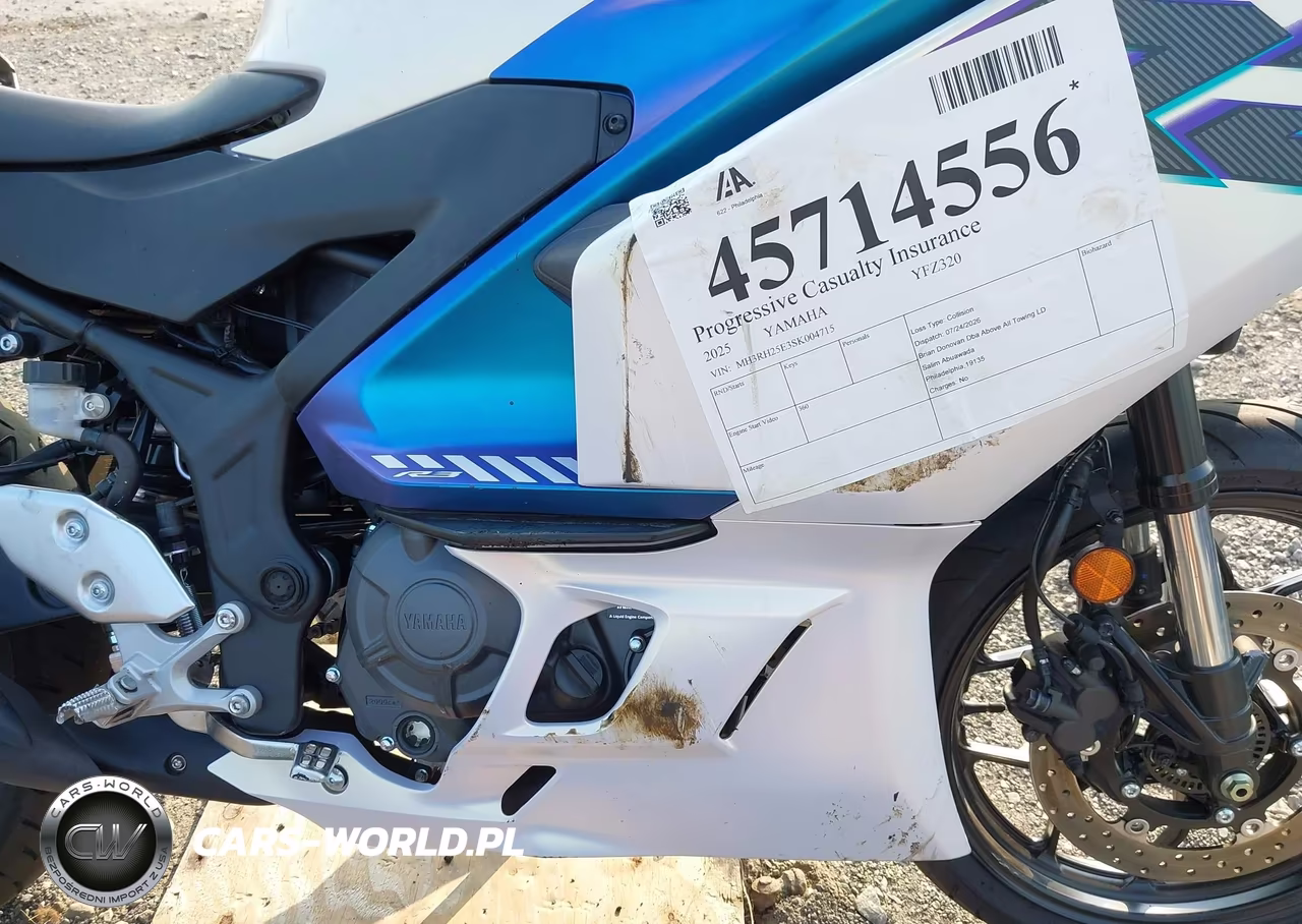 2025 Yamaha Yfz320 A VIN:MH3RH25E3SK004715 - 18