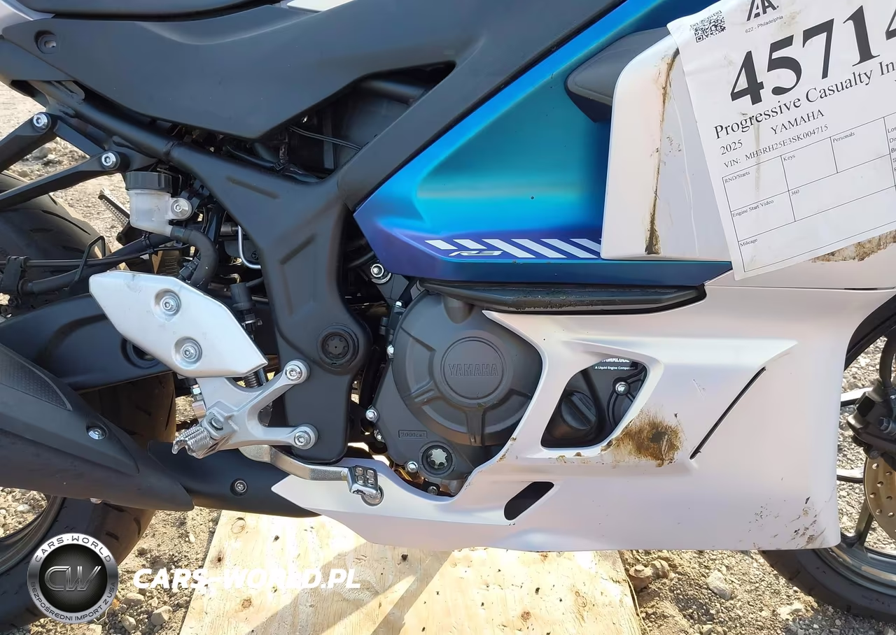 2025 Yamaha Yfz320 A VIN:MH3RH25E3SK004715 - 8