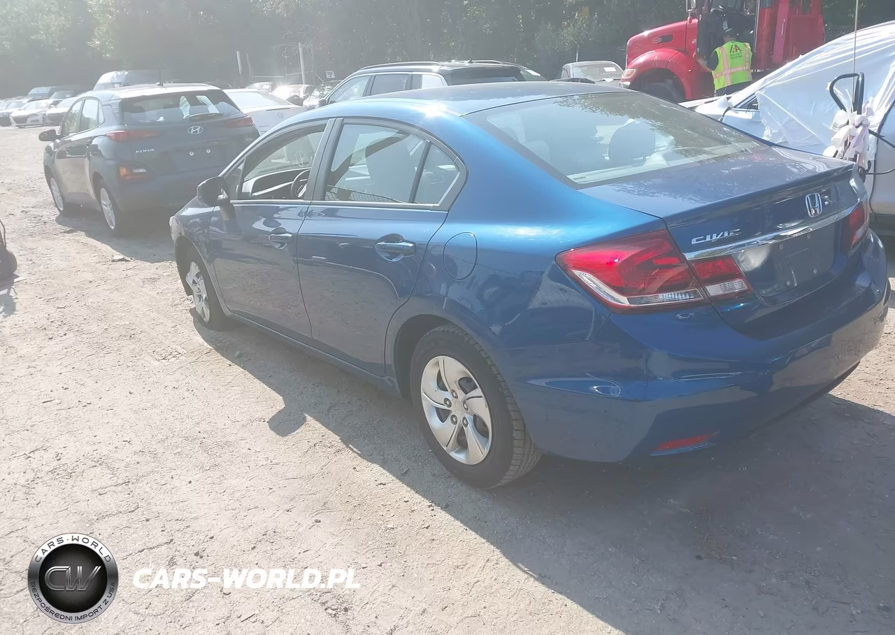 2013 Honda Civic Lx VIN:2HGFB2F56DH592266 - 3