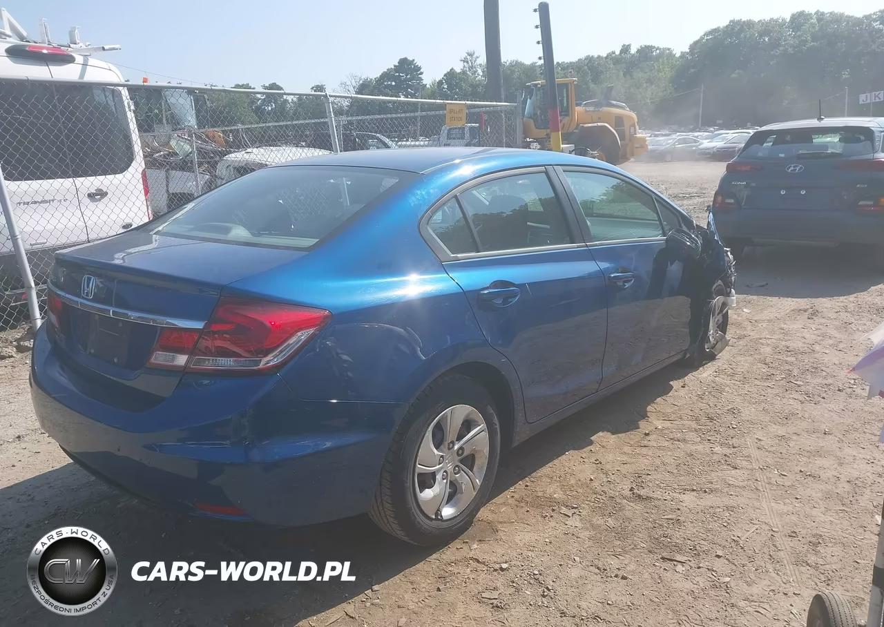 2013 Honda Civic Lx VIN:2HGFB2F56DH592266 - 4