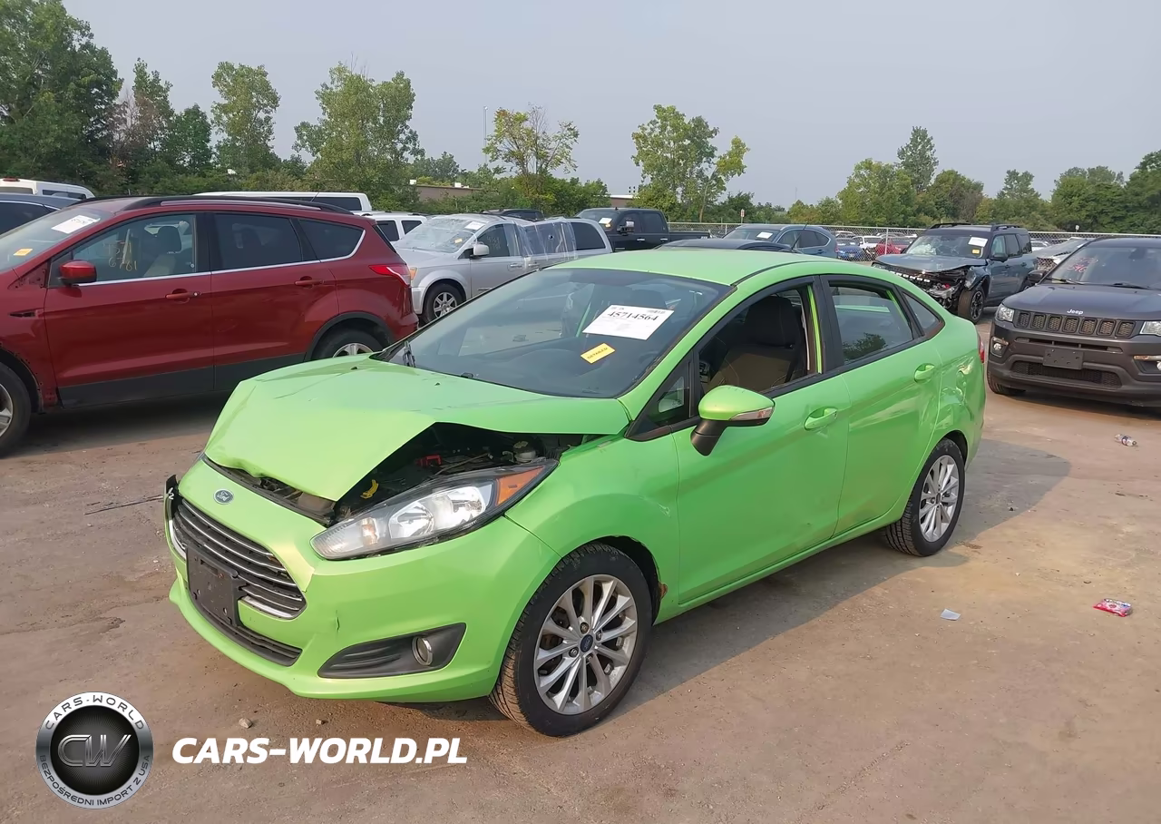2014 Ford Fiesta Se VIN:3FADP4BJ9EM132047 - 2