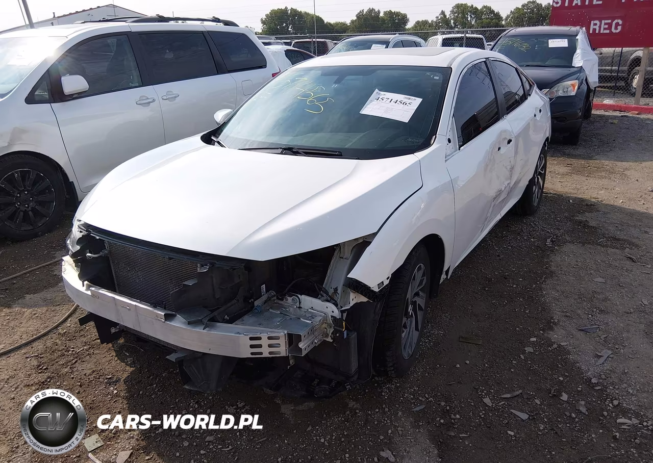2018 Honda Civic Ex VIN:19XFC2F7XJE206629 - 2