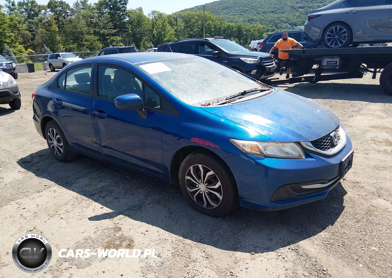 2014 Honda Civic Lx VIN:19XFB2F5XEE217265 - 1