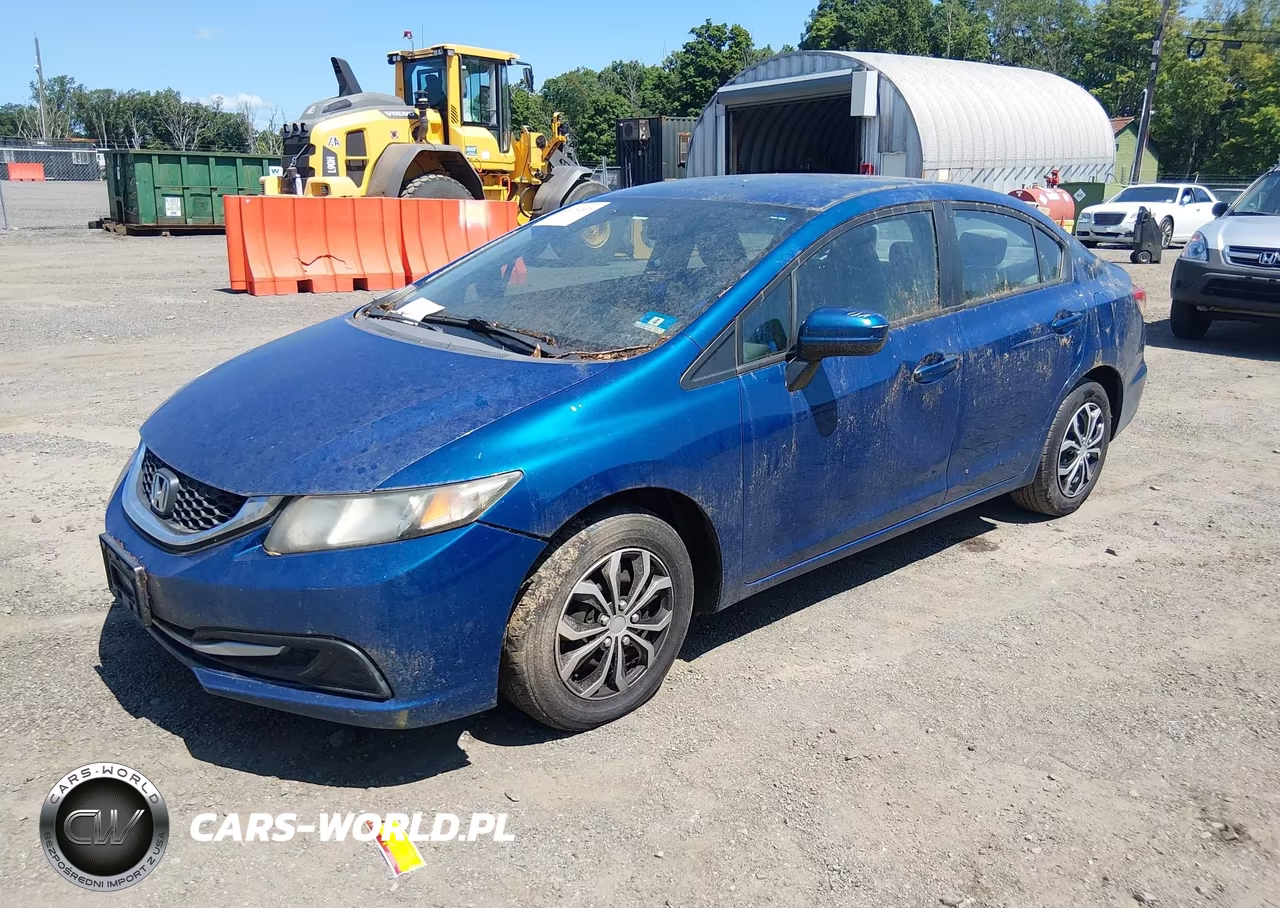 2014 Honda Civic Lx VIN:19XFB2F5XEE217265 - 2