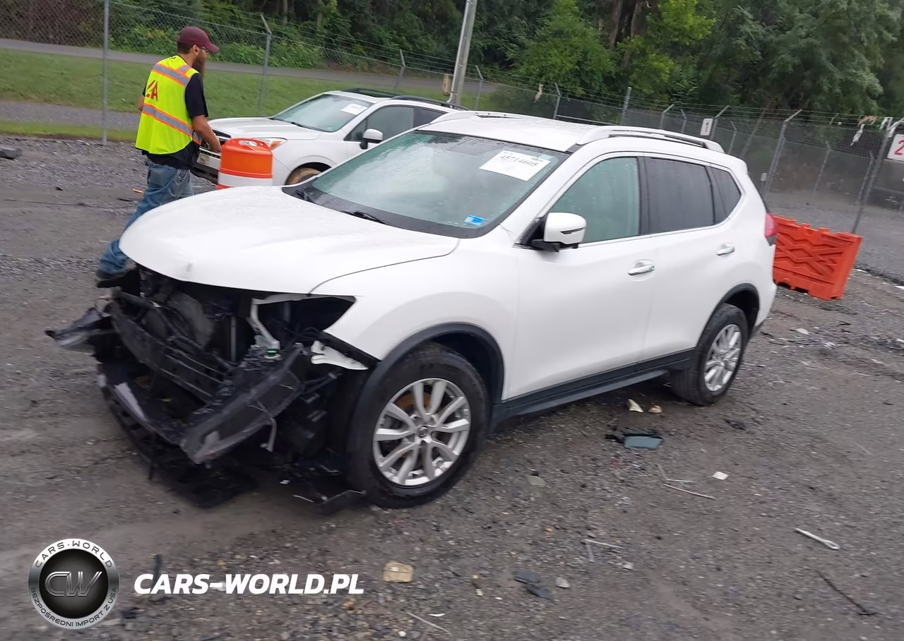 2017 Nissan Rogue Sv VIN:KNMAT2MV4HP504065 - 2