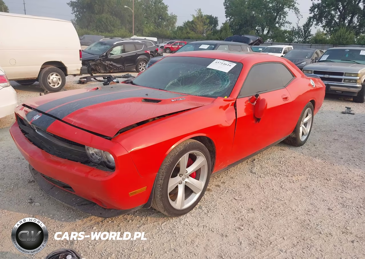 2008 Dodge Challenger Srt8 VIN:2B3LJ74W08H289584 - 2