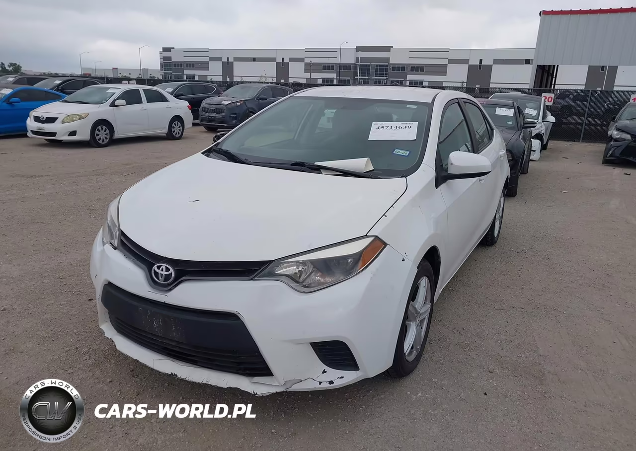 2014 Toyota Corolla Le VIN:5YFBURHEXEP145349 - 2