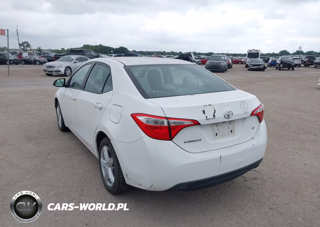 2014 Toyota Corolla Le VIN:5YFBURHEXEP145349 - 3