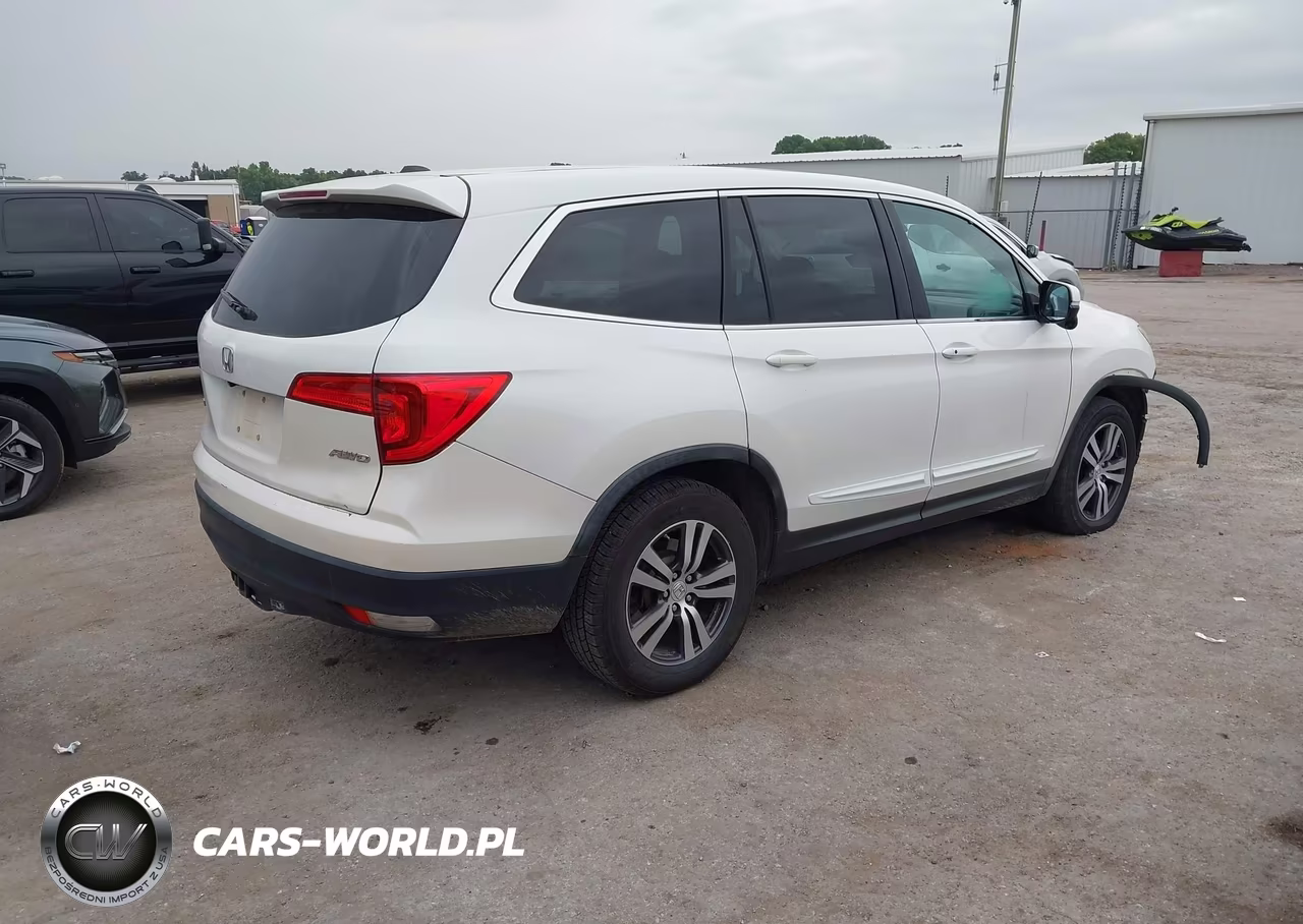 2016 Honda Pilot Ex-L VIN:5FNYF6H68GB053019 - 4