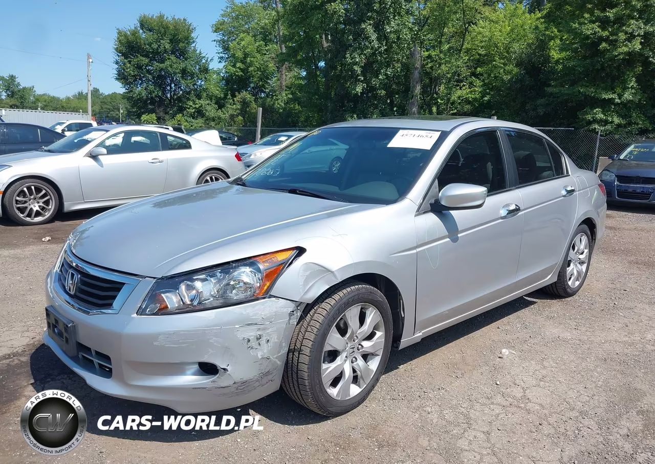 2010 Honda Accord 3.5 Ex-L VIN:1HGCP3F89AA015018 - 2