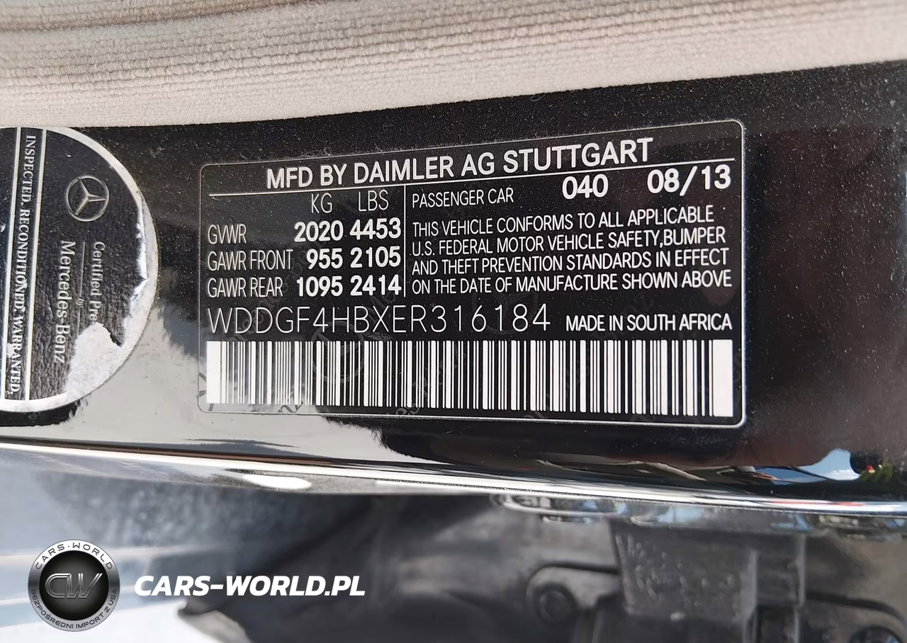 2014 Mercedes-Benz C 250 Sport VIN:WDDGF4HBXER316184 - 9
