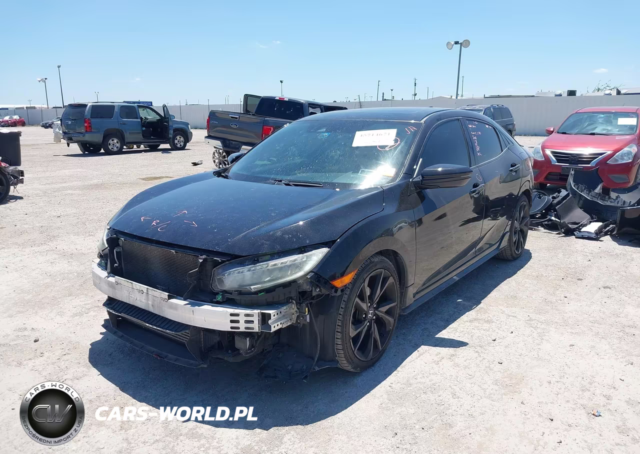 2017 Honda Civic Sport Touring VIN:SHHFK7H97HU215385 - 2