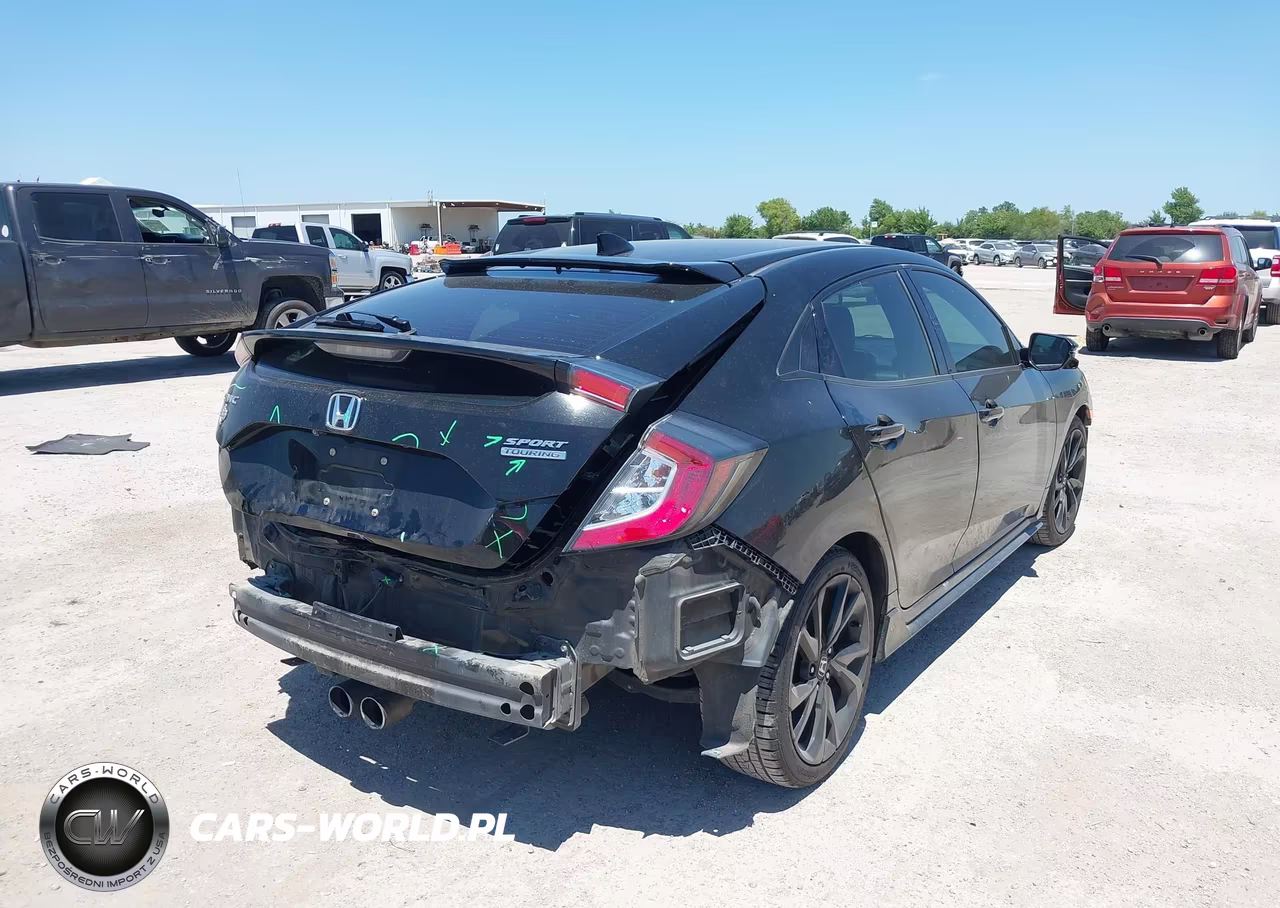 2017 Honda Civic Sport Touring VIN:SHHFK7H97HU215385 - 4