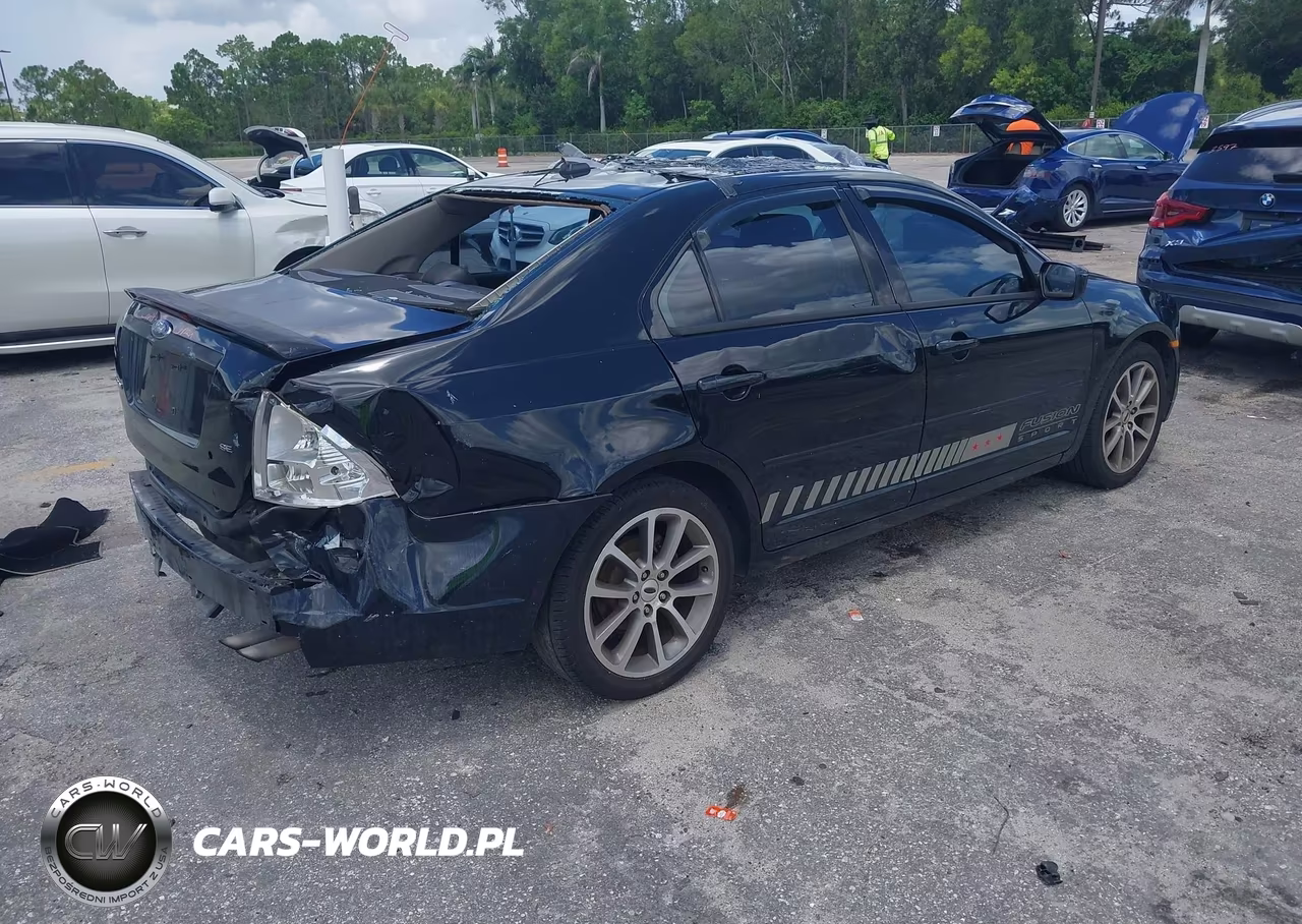 2008 Ford Fusion Se VIN:3FAHP07Z68R262822 - 4