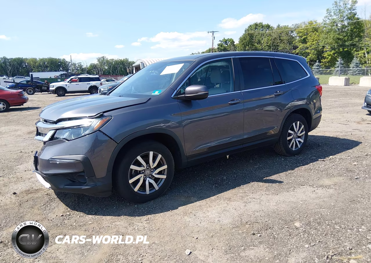 2020 Honda Pilot Awd Ex-L VIN:5FNYF6H51LB065630 - 2