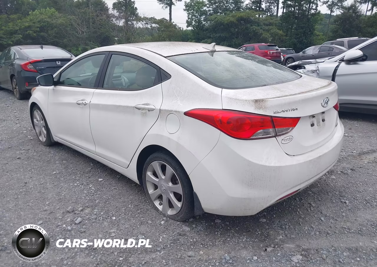 2013 Hyundai Elantra Limited VIN:5NPDH4AE5DH404951 - 3