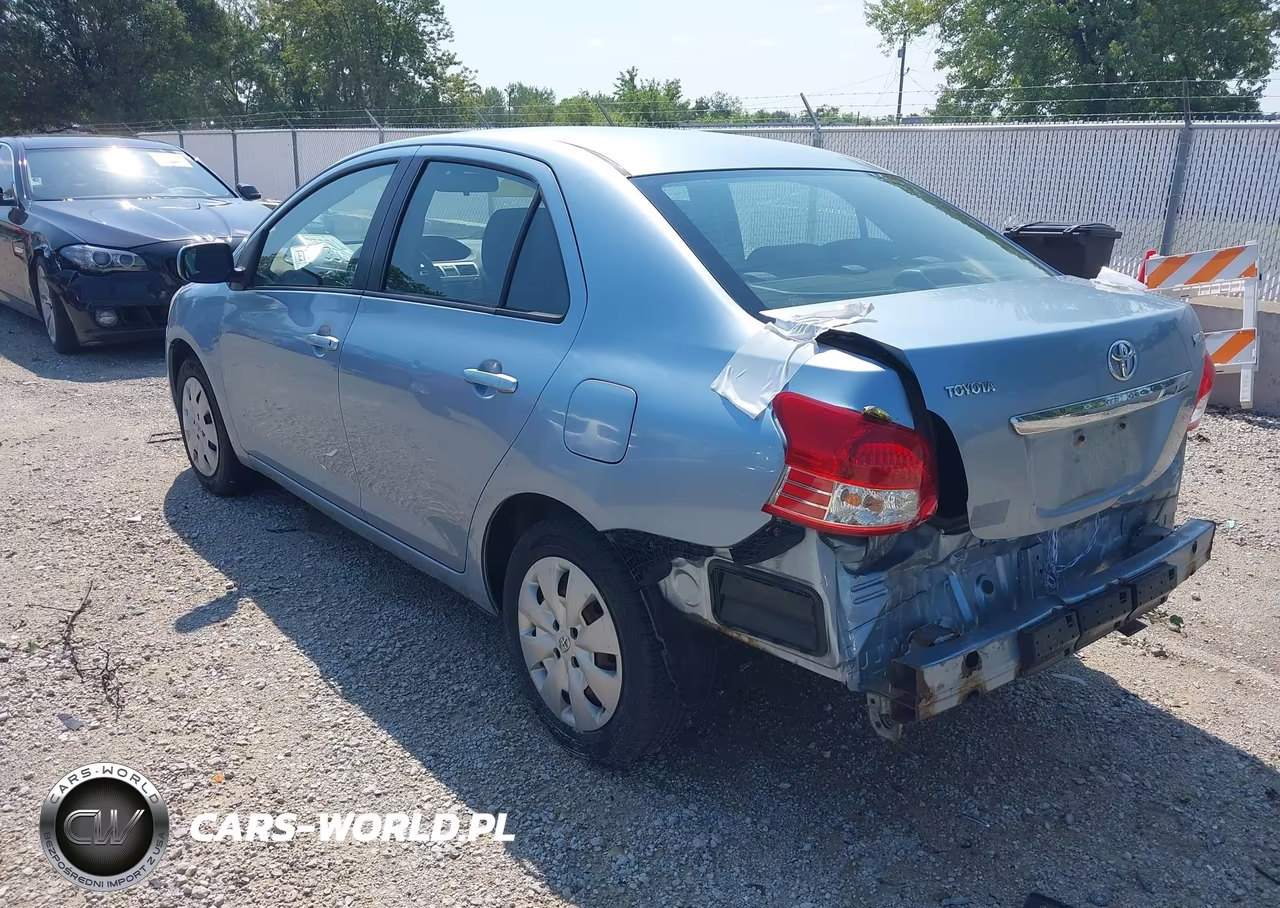 2010 Toyota Yaris VIN:JTDBT4K37A4066716 - 3