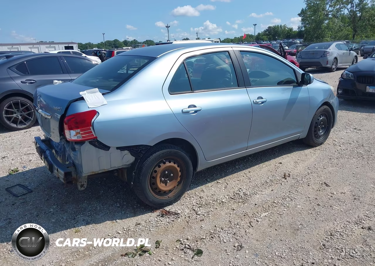 2010 Toyota Yaris VIN:JTDBT4K37A4066716 - 4