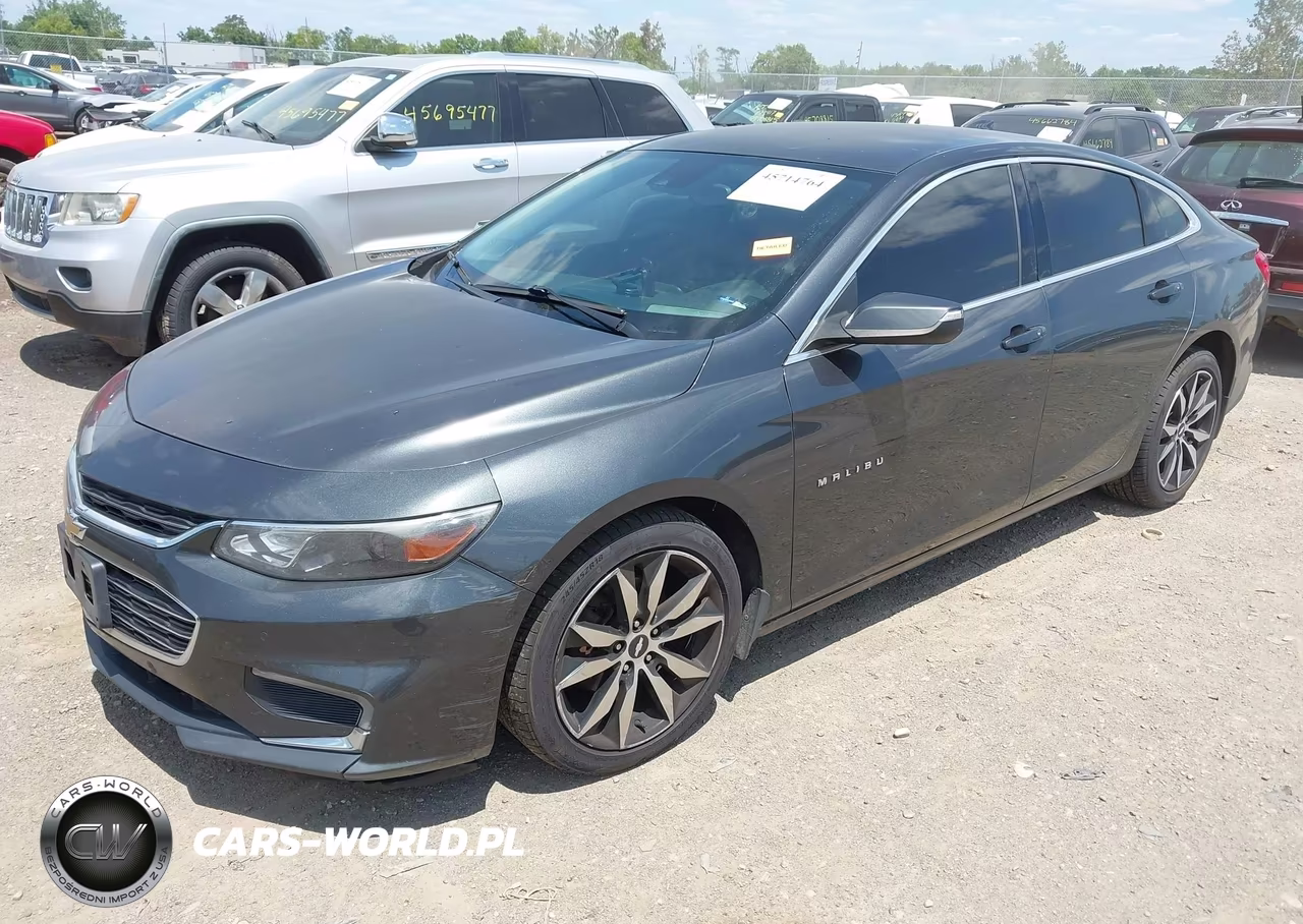 2016 Chevrolet Malibu 2Lt VIN:1G1ZF5SX9GF185274 - 2